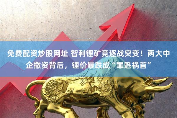 免费配资炒股网址 智利锂矿竞逐战突变！两大中企撤资背后，锂价暴跌成“罪魁祸首”
