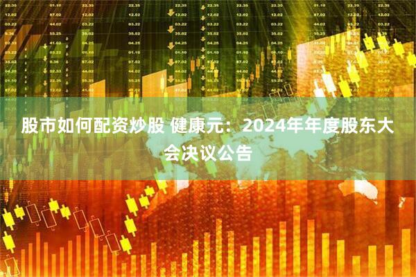 股市如何配资炒股 健康元：2024年年度股东大会决议公告